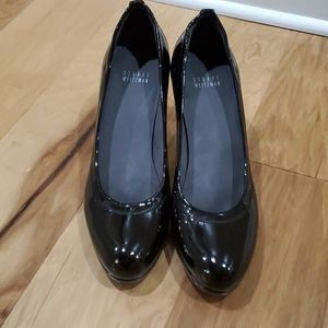 Stuart Weitzman Black Patent Pump